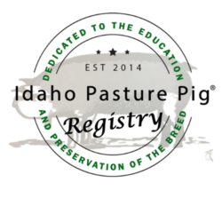 Idaho Pasture Pig Registry LLC